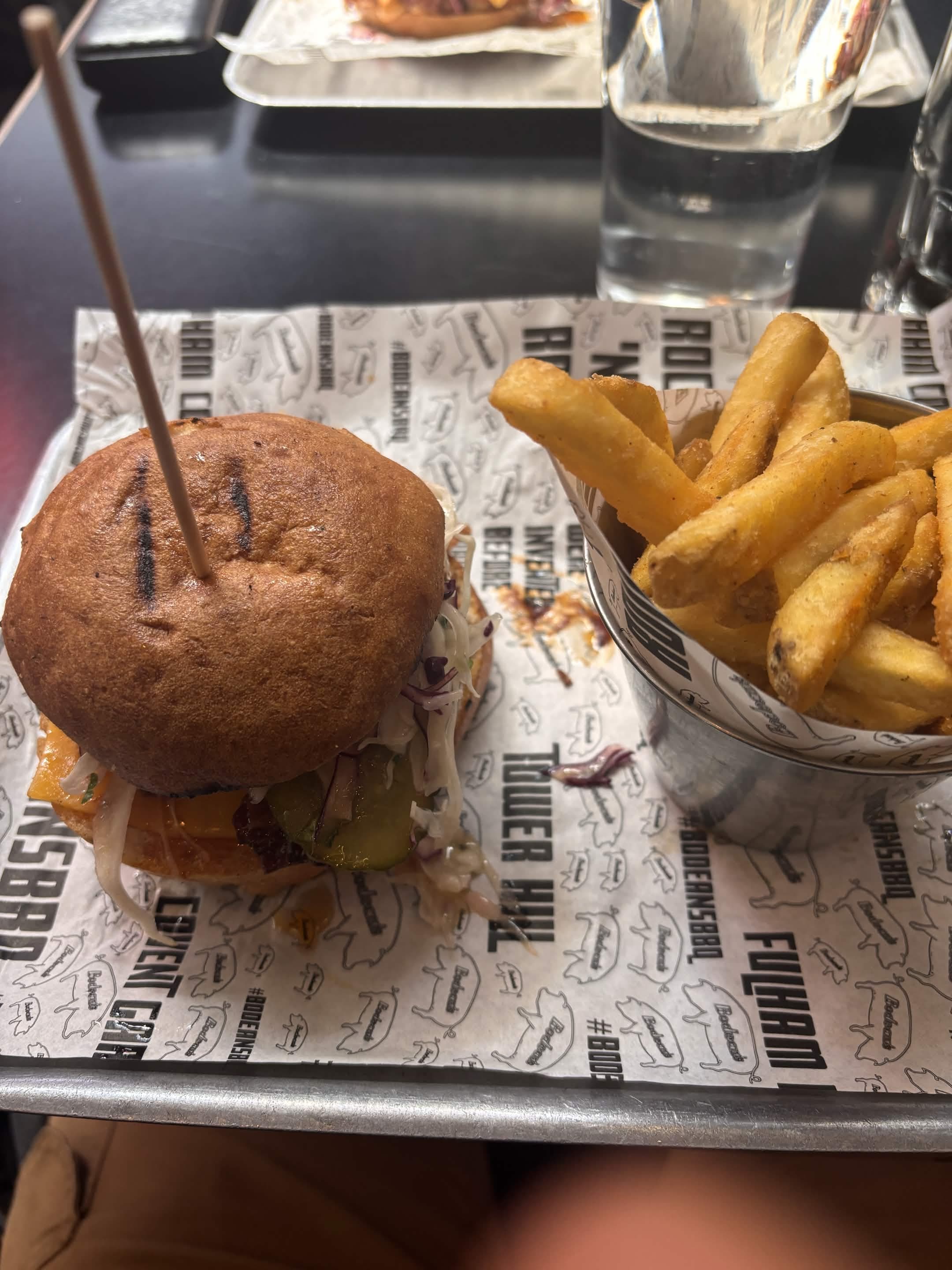 Burger & Fries Picture Burger & Fries.